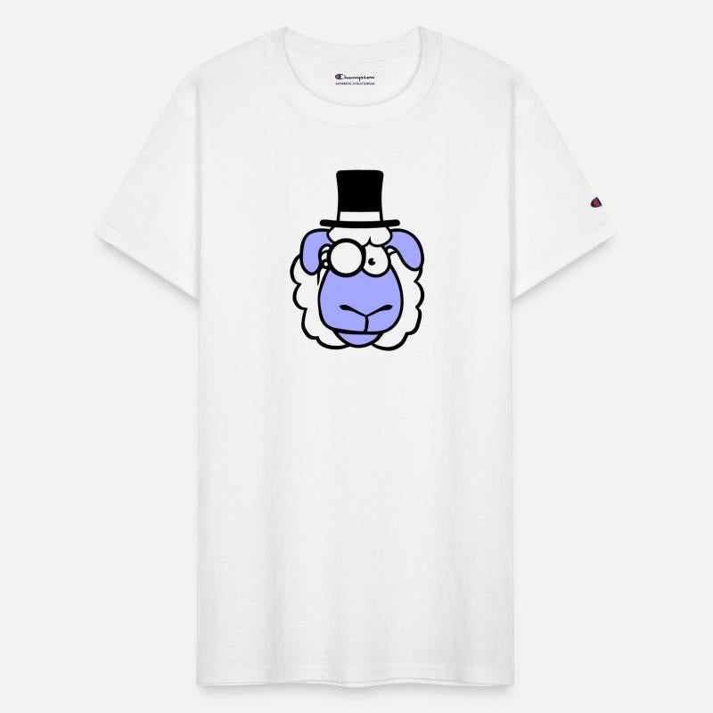 Sheep Mr. Gentleman Top Hat Monocle Glasses Sir