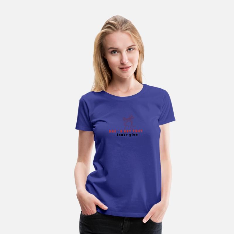 She’s Got That Inner Glow" Crop Top