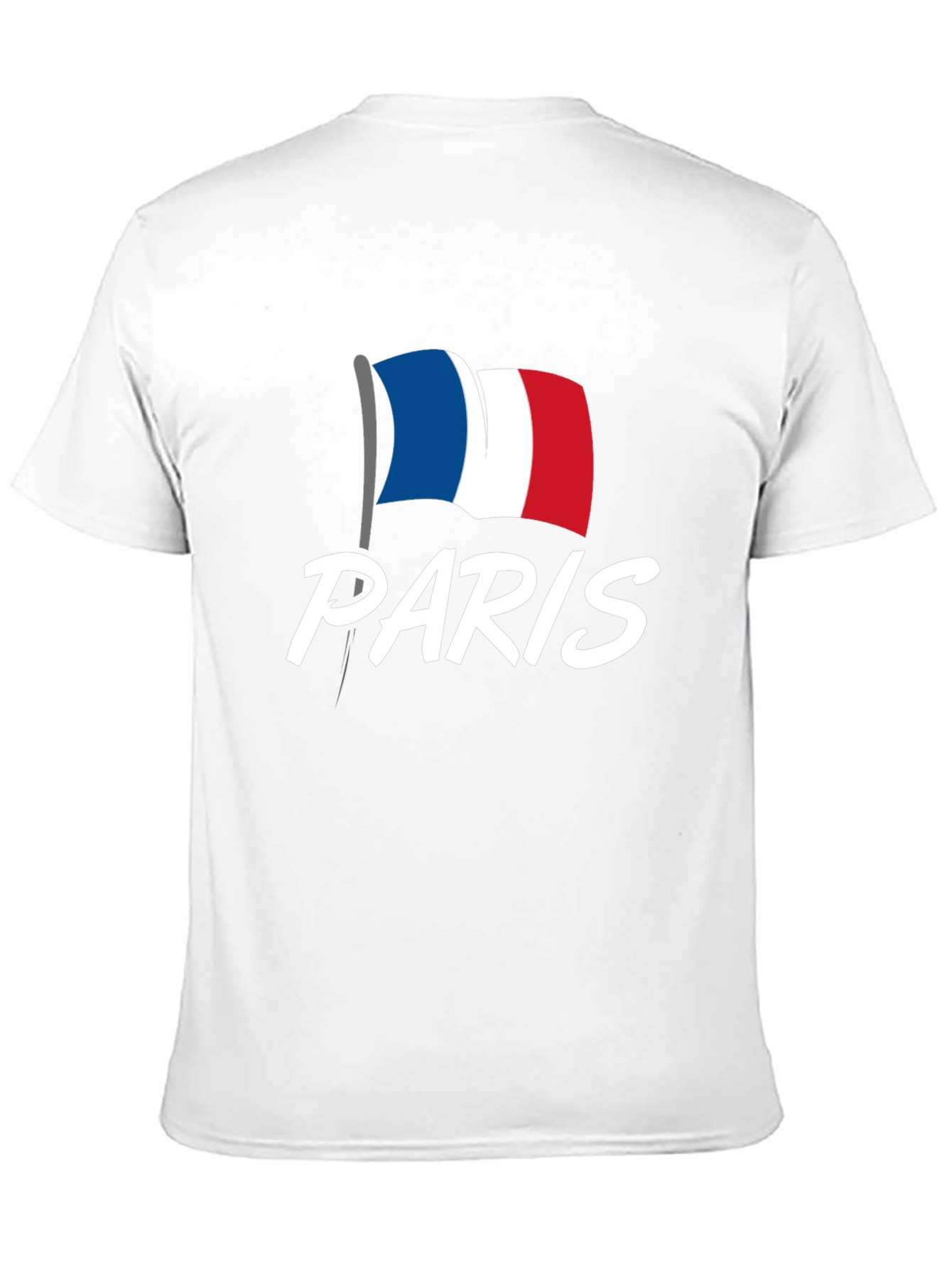 Paris France Flag Graphic T-Shirt