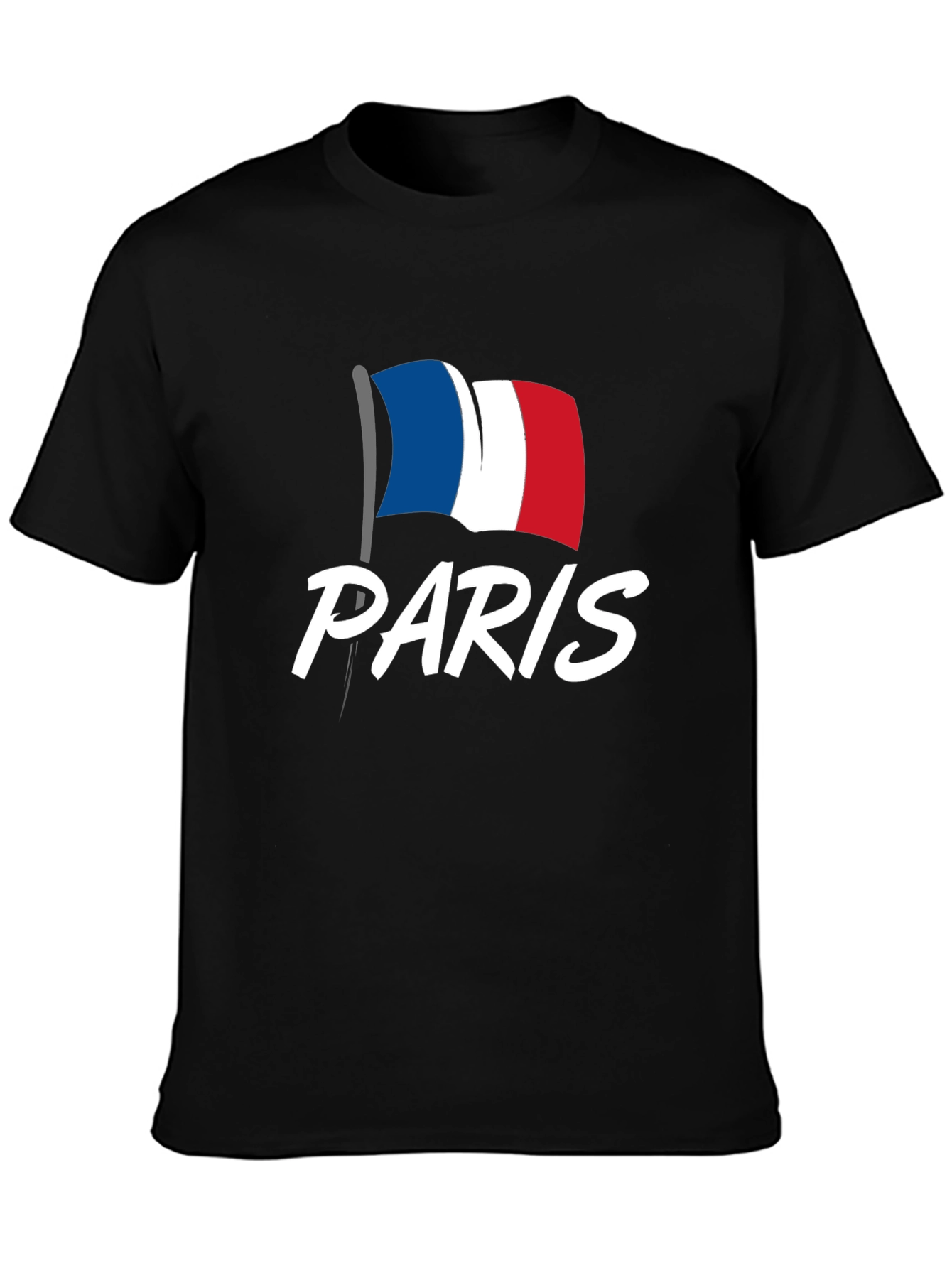 Paris France Flag Graphic T-Shirt