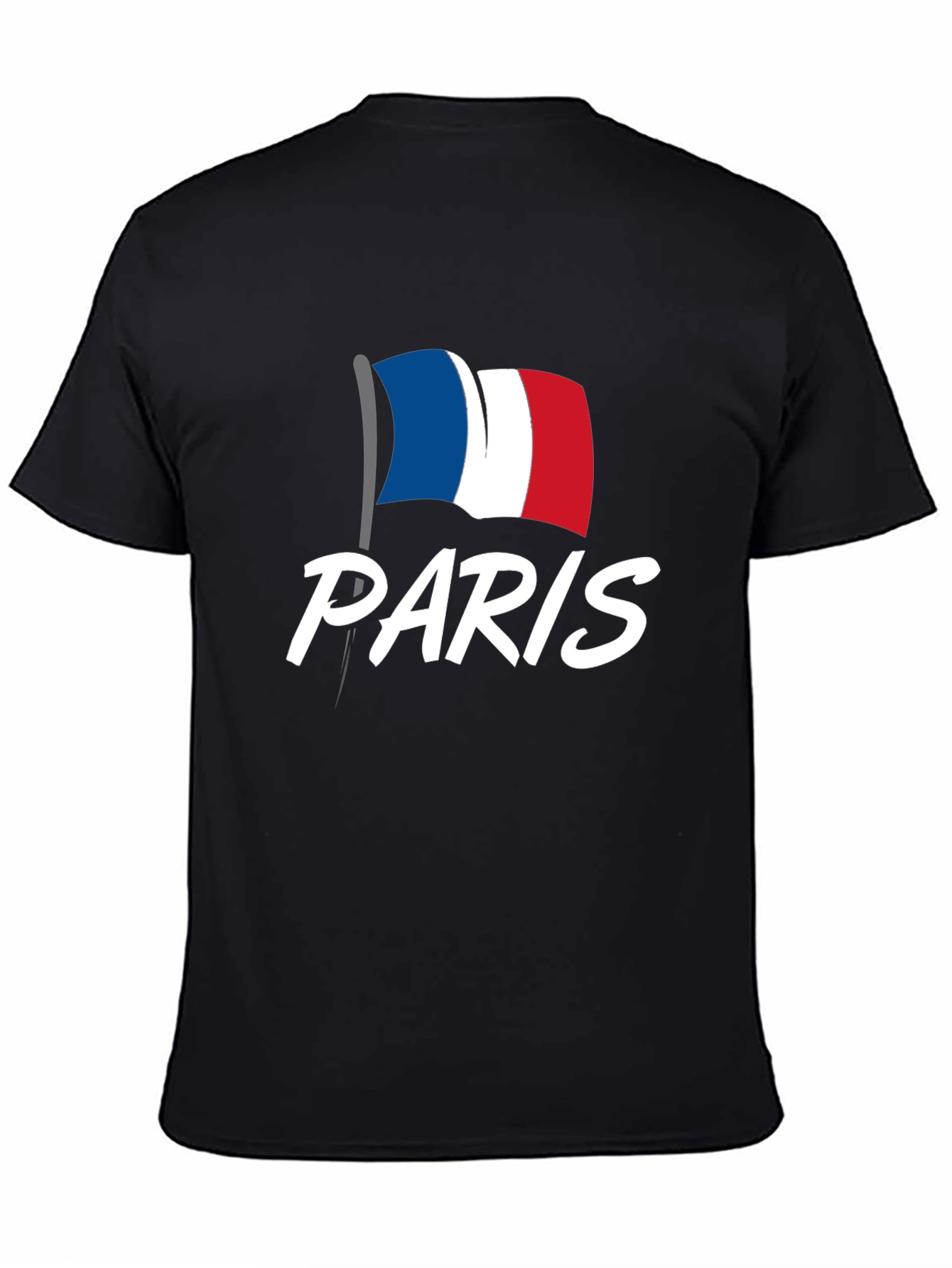 Paris France Flag Graphic T-Shirt