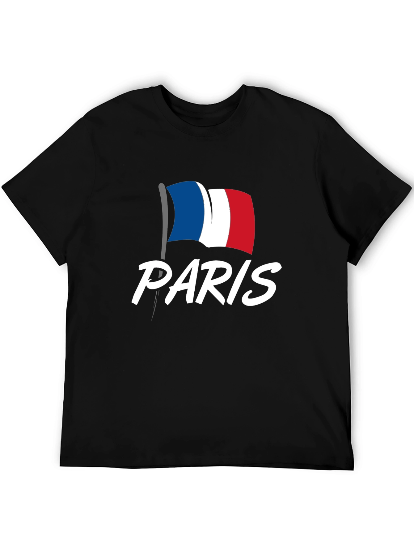Paris France Flag Graphic T-Shirt