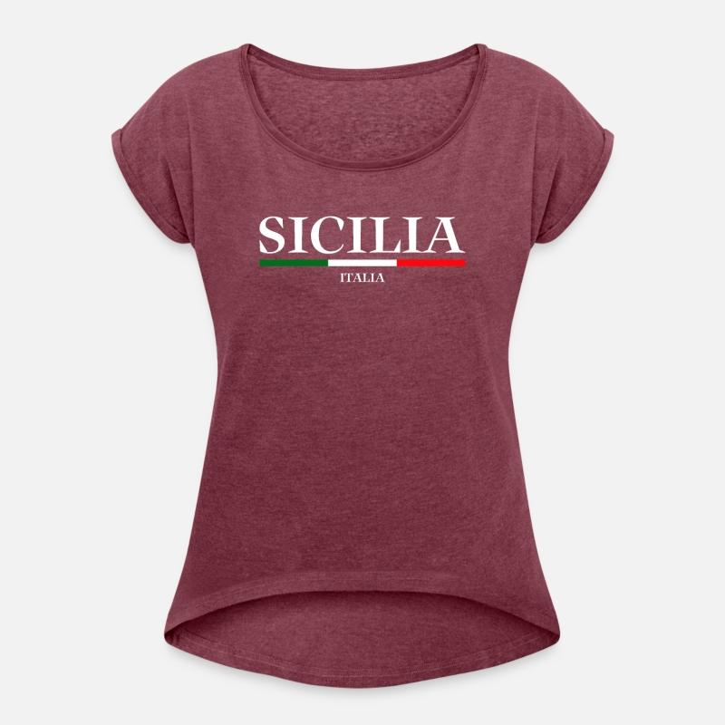 Sicilia Flag Sicily Palermo Italy
