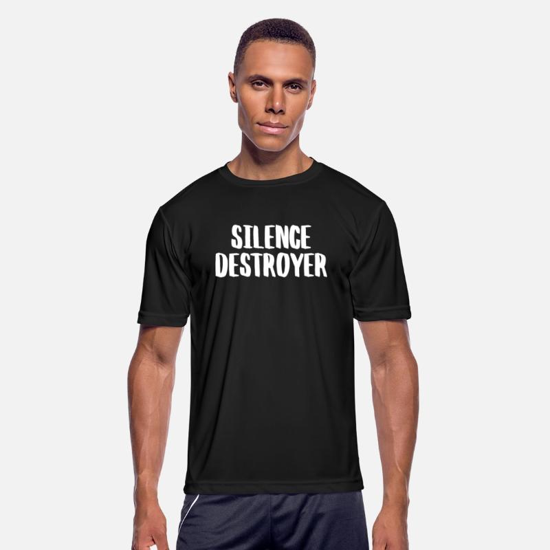 Silence Destroyer Funny Sayings Quotes