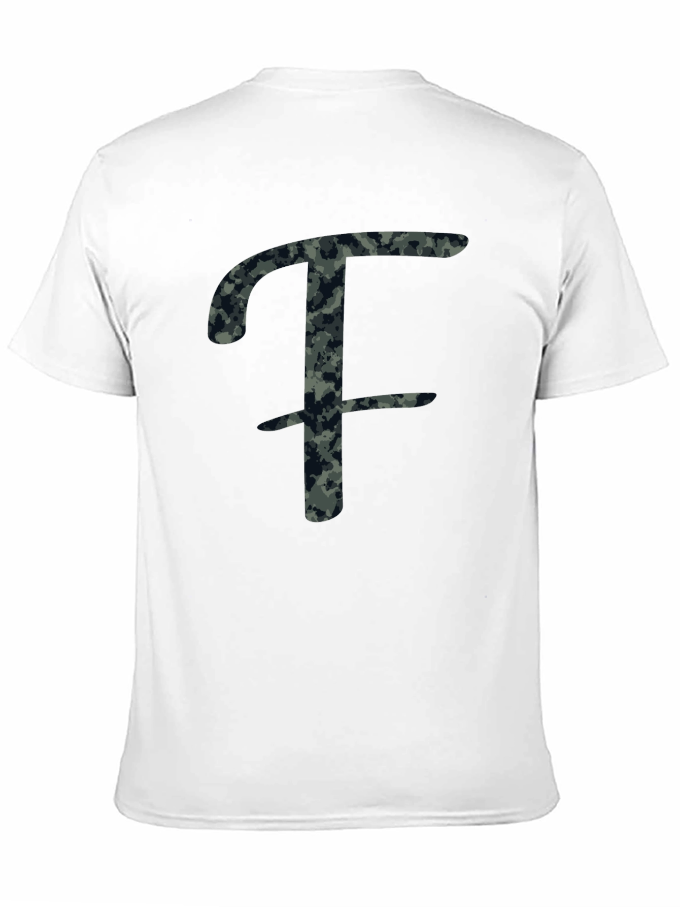 Camo F Graphic Tee - Stylish Urban Wear