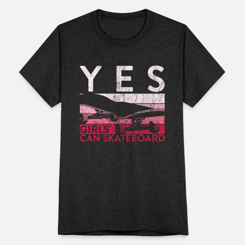 Skater Yes Girls Can Skateboard Skateboarder
