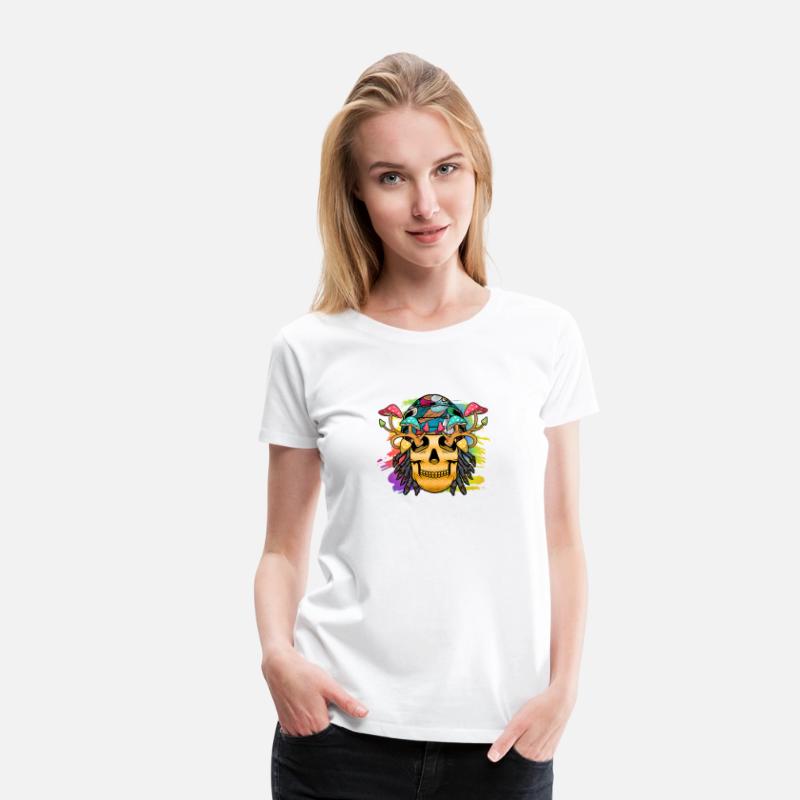 Skull Hippie After Life Design