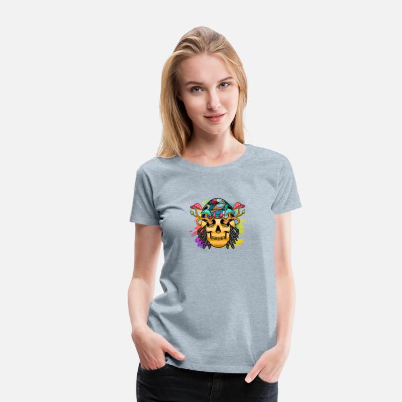 Skull Hippie After Life Design