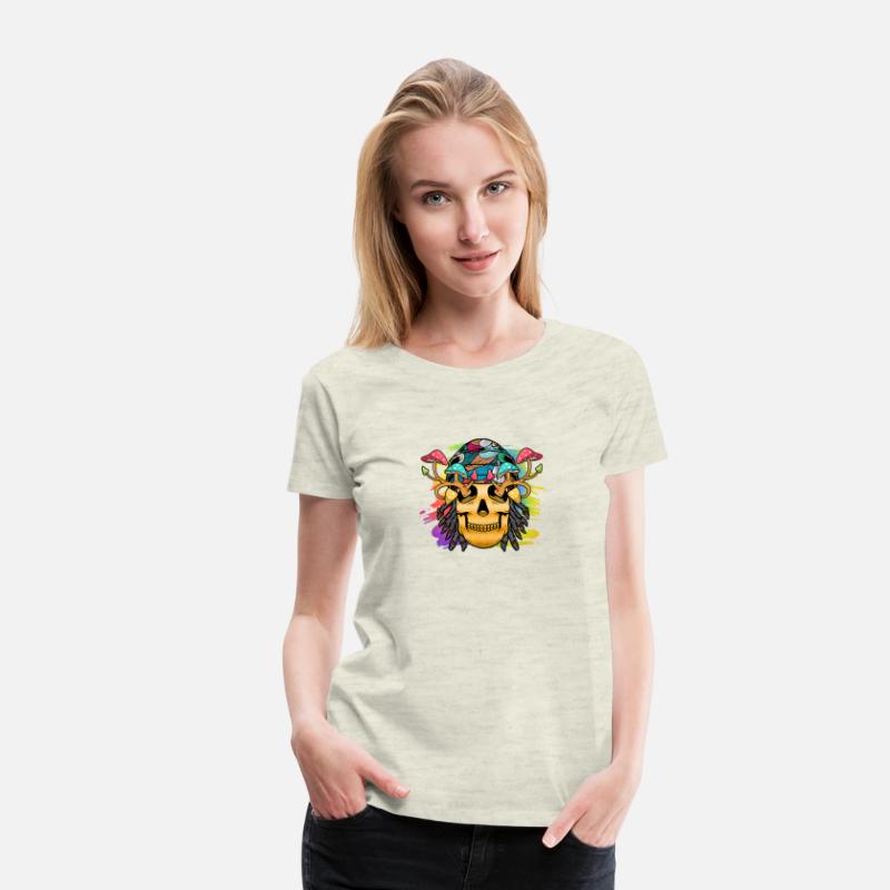 Skull Hippie After Life Design