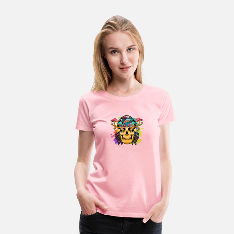 Skull Hippie After Life Design