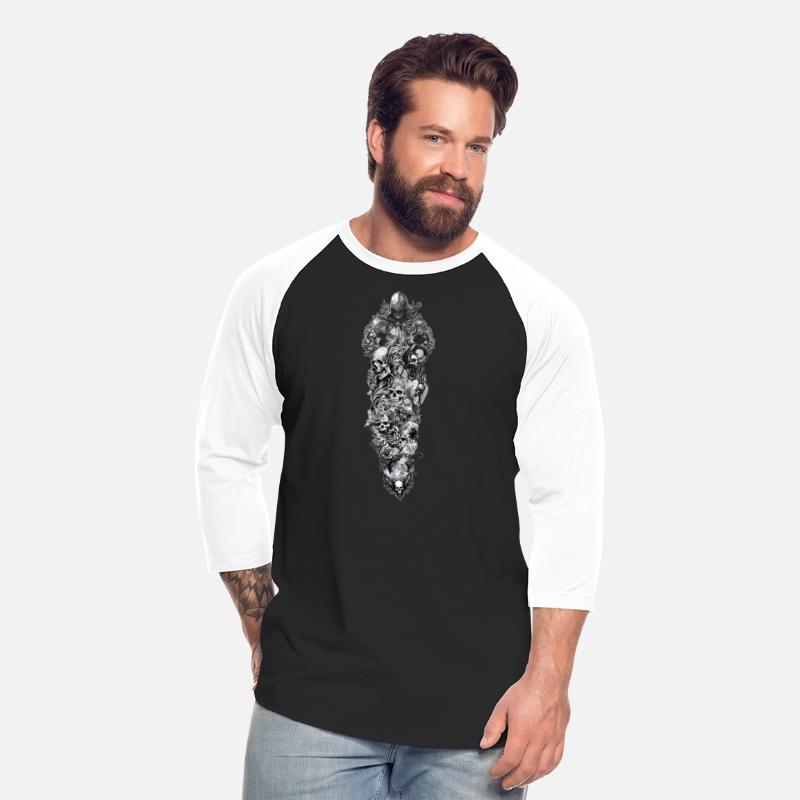Skullborn Sentinel – Gothic Armor & Death Tattoo