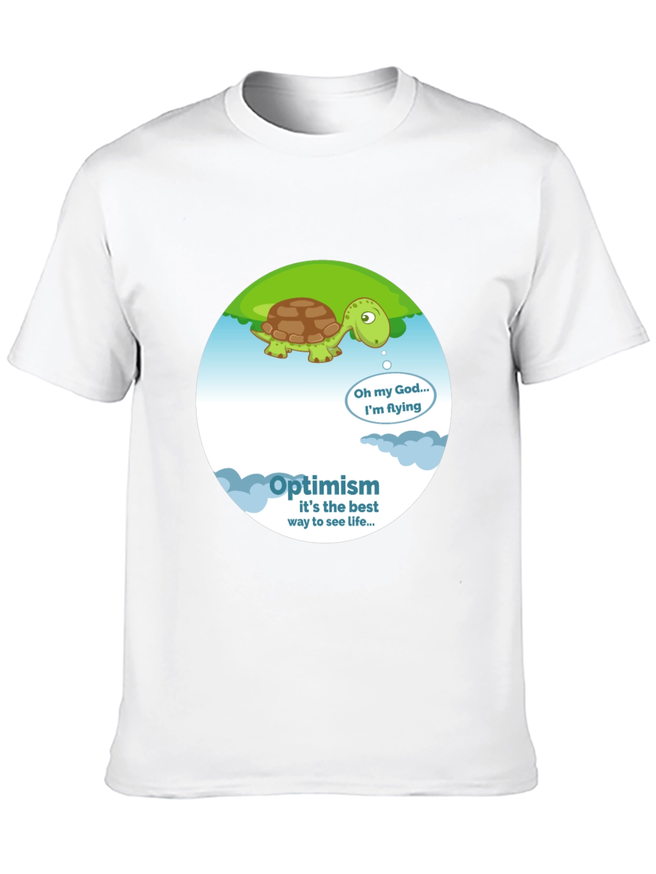 Optimistic Turtle T-Shirt