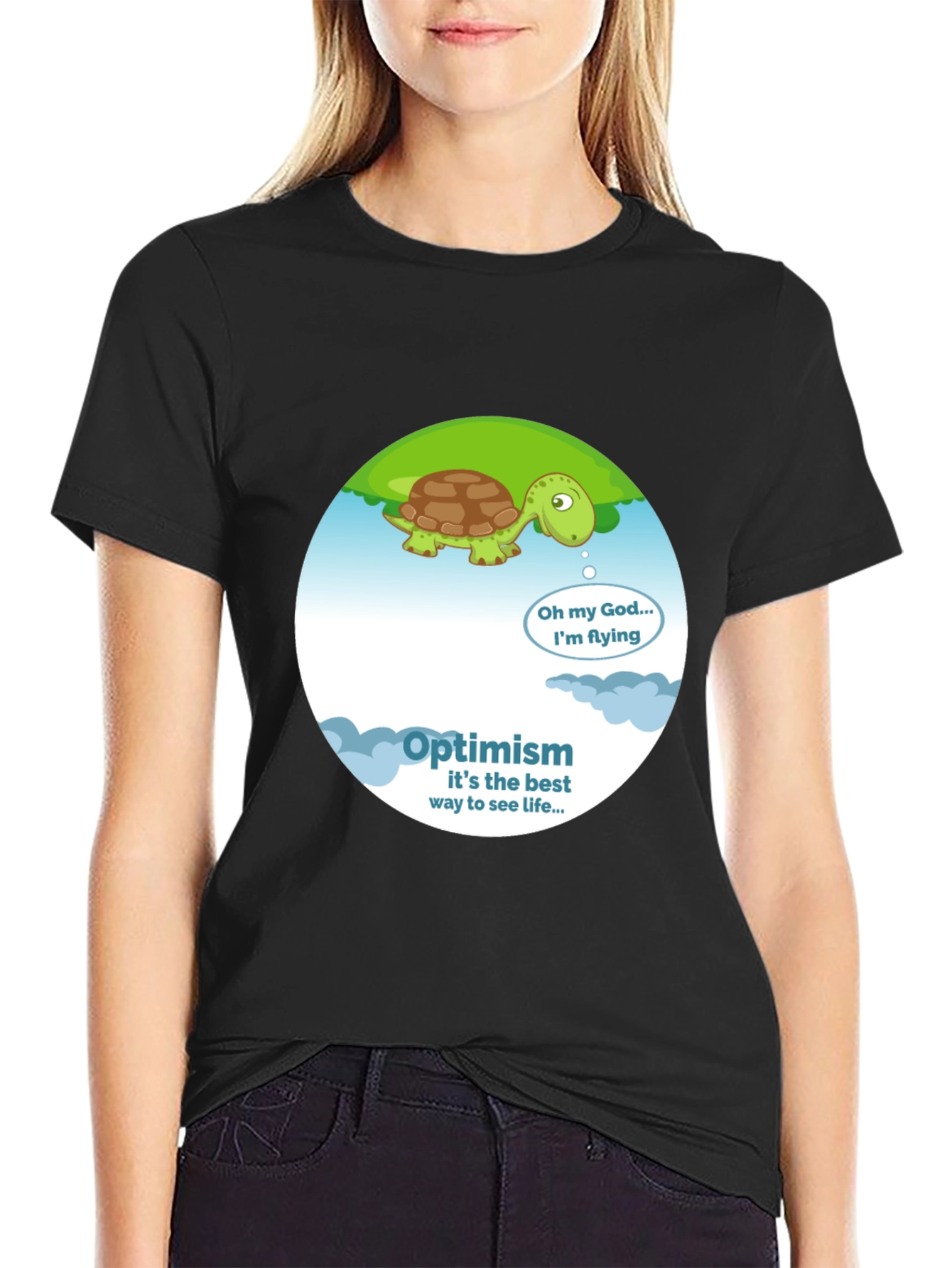 Optimistic Turtle T-Shirt
