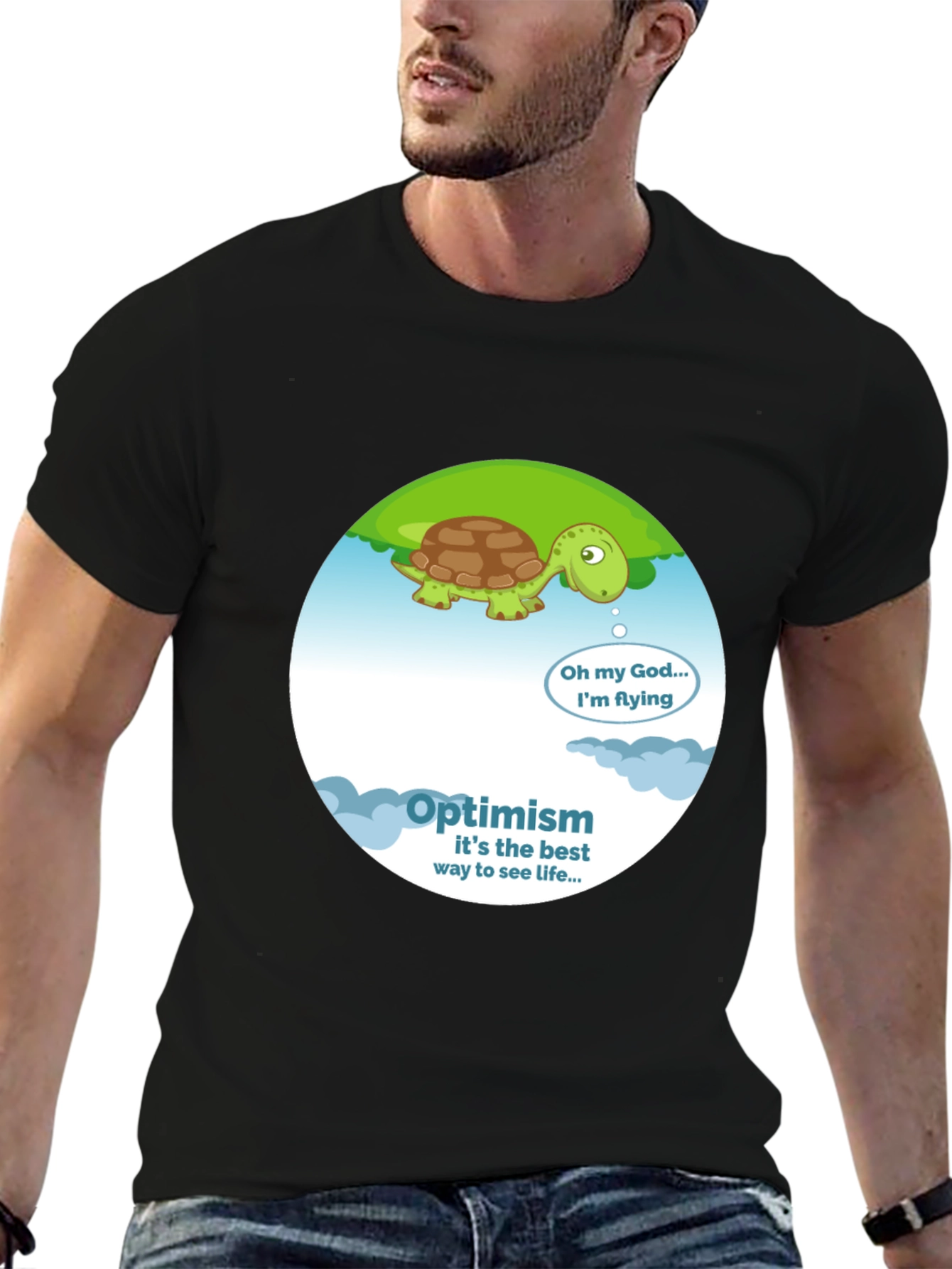 Optimistic Turtle T-Shirt