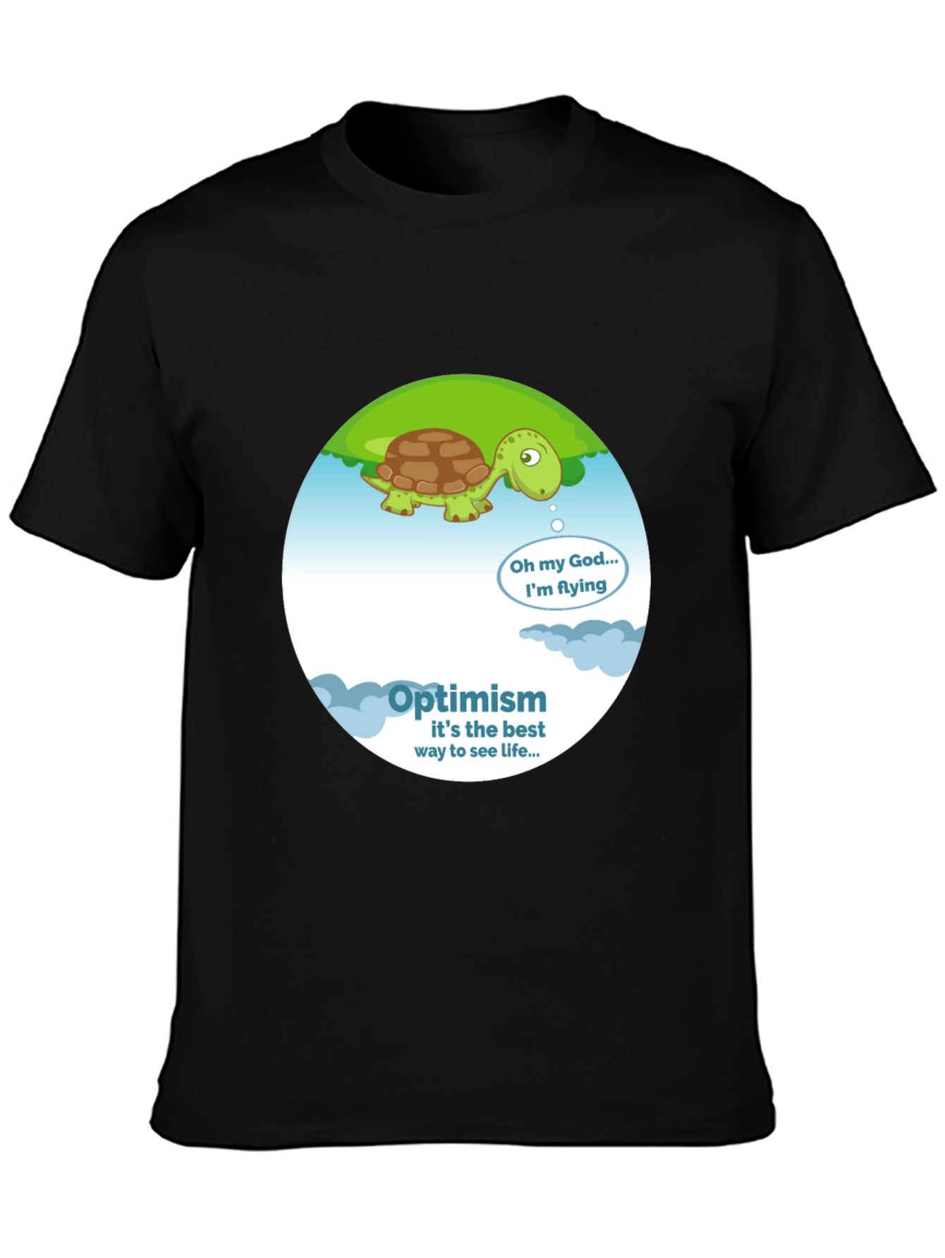 Optimistic Turtle T-Shirt