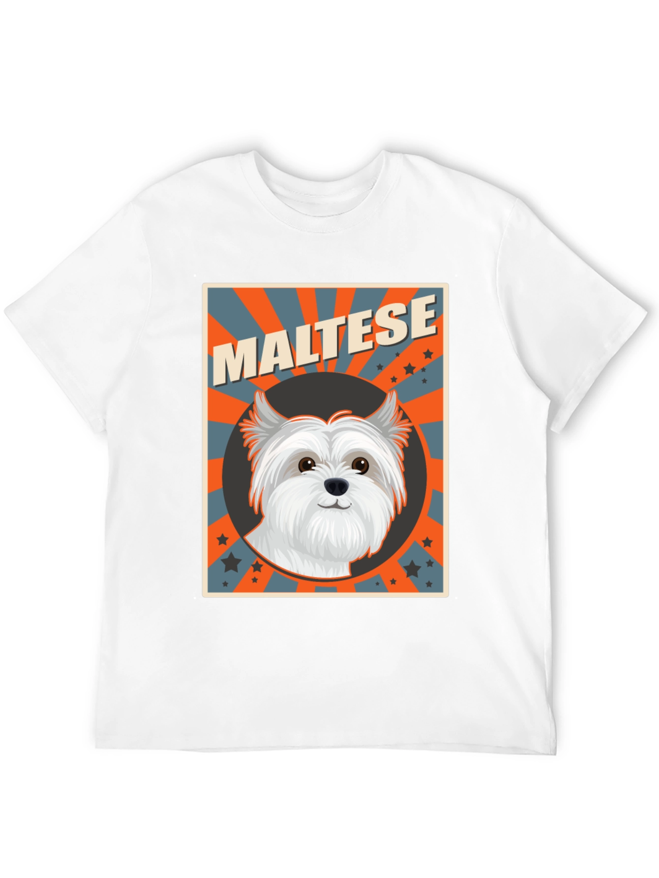 Maltese Dog Breed T-Shirt Cute Pet Tee