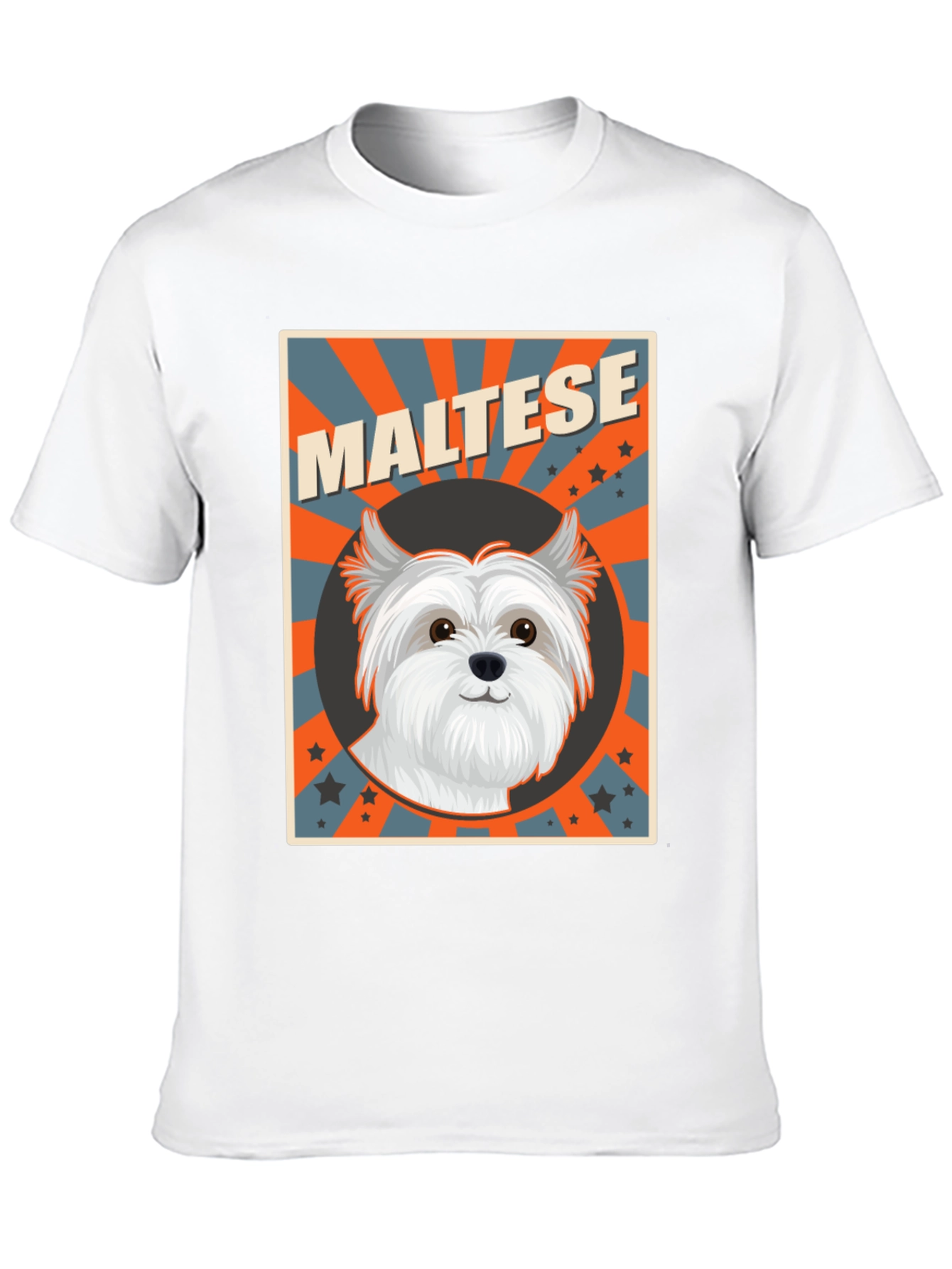 Maltese Dog Breed T-Shirt Cute Pet Tee