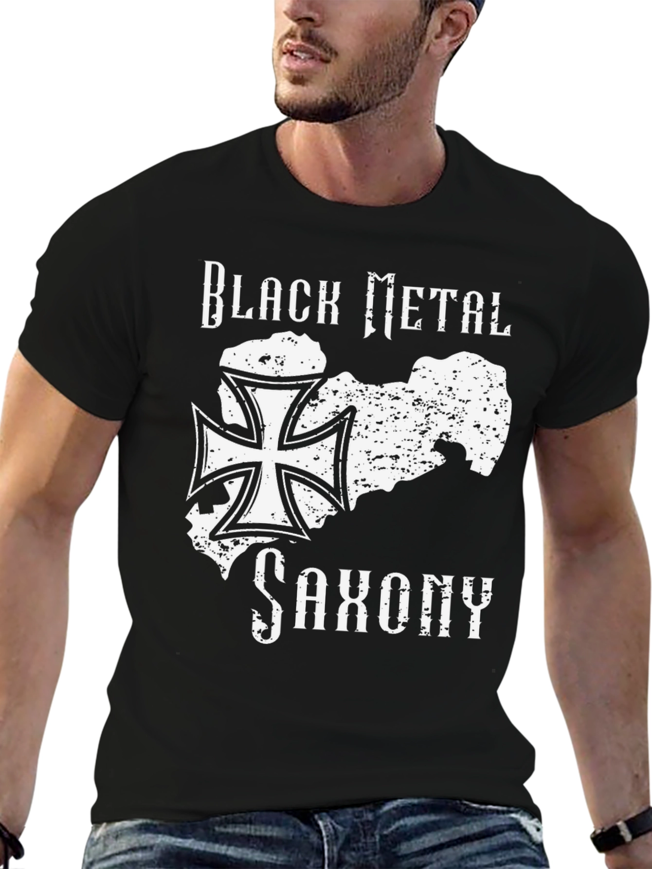 Black Metal Saxony T-Shirt