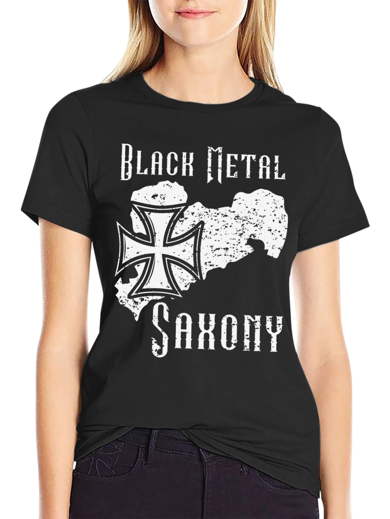Black Metal Saxony T-Shirt