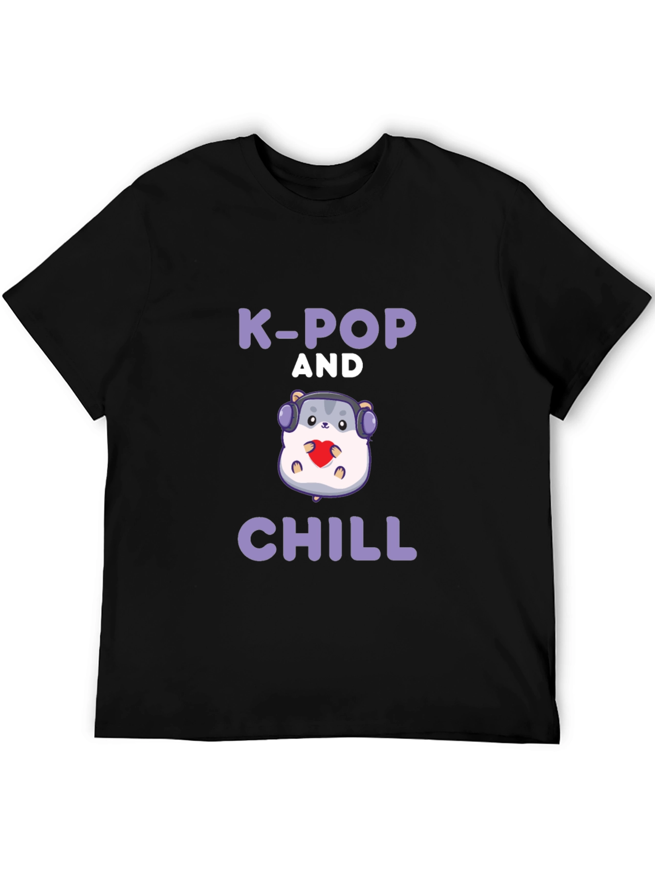 K-Pop and Chill Hamster T-Shirt