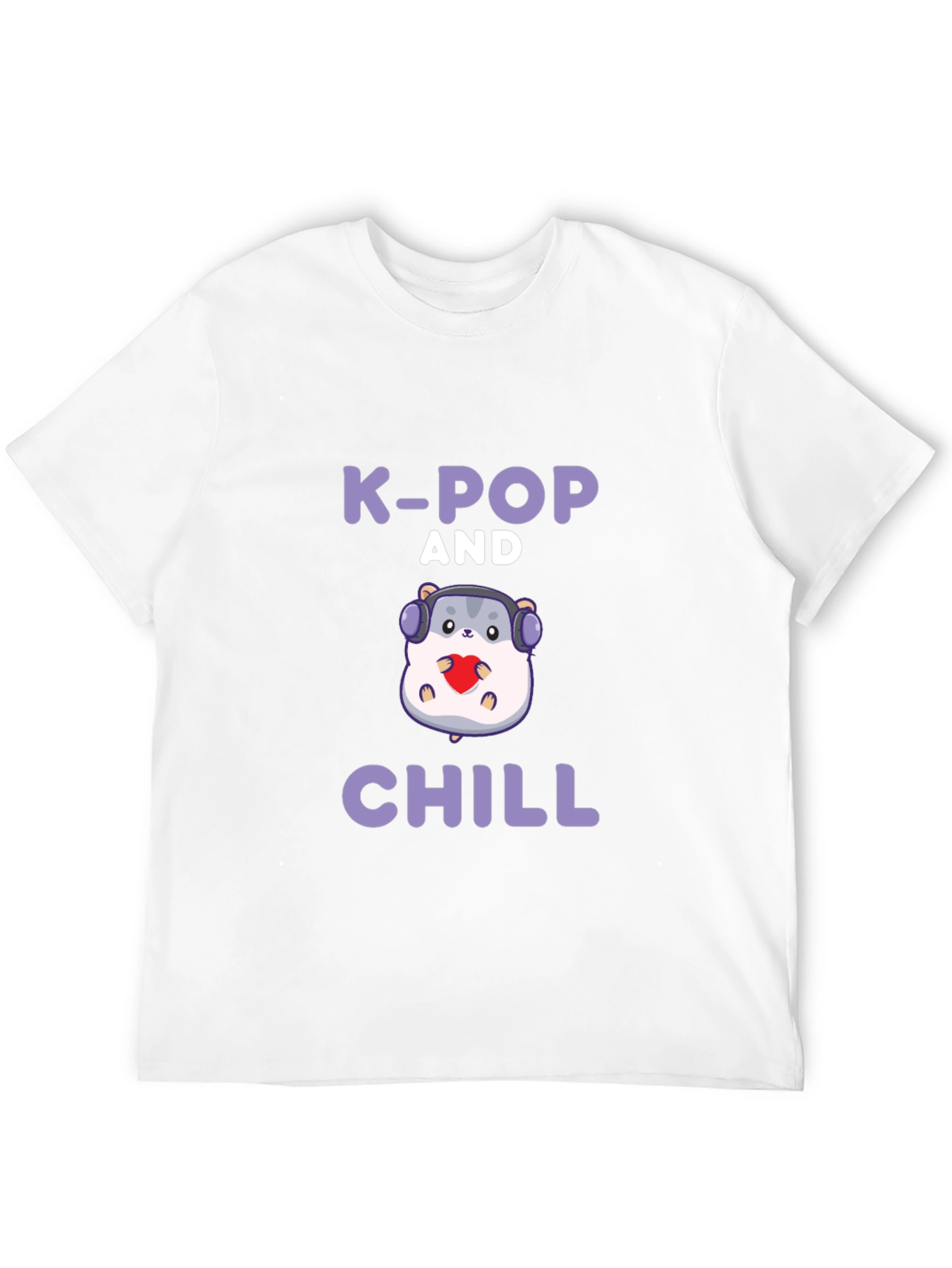 K-Pop and Chill Hamster T-Shirt