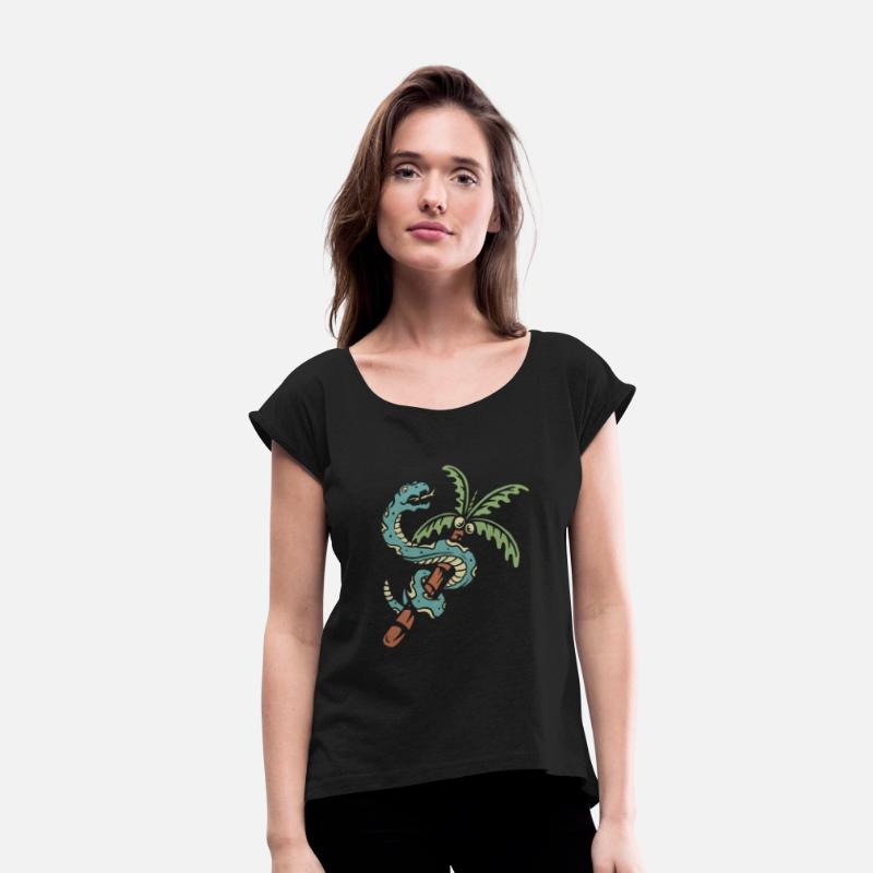 Snake and Coconut Tree