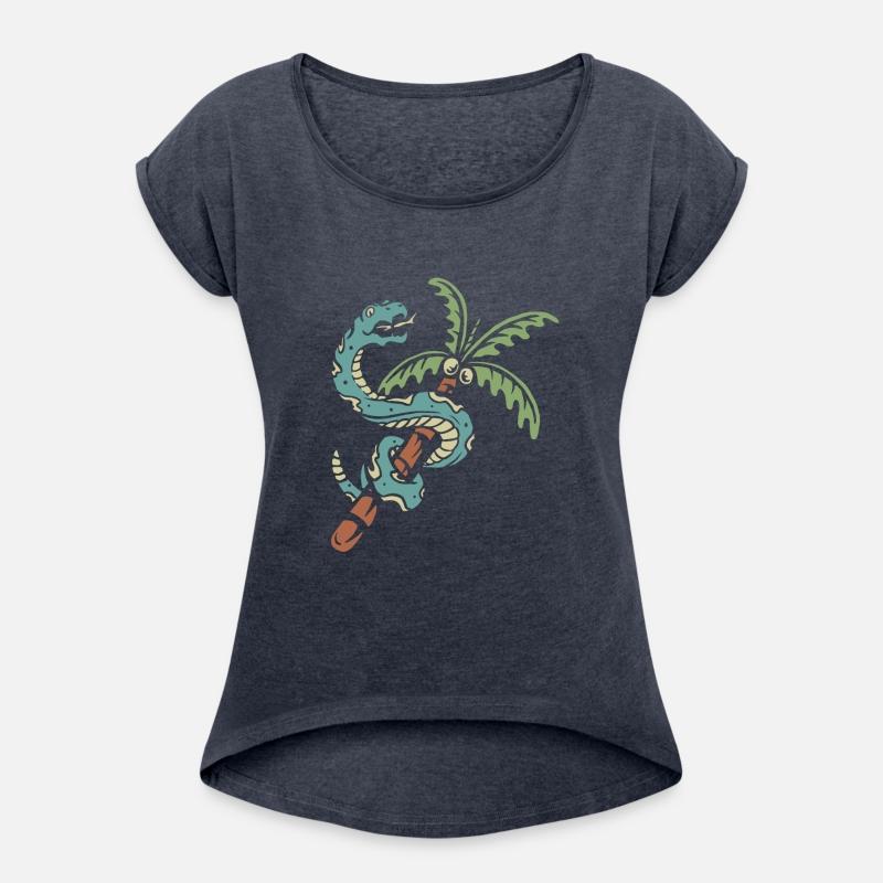 Snake and Coconut Tree