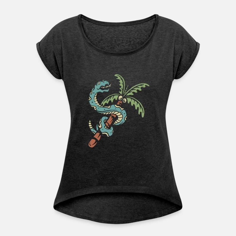 Snake and Coconut Tree