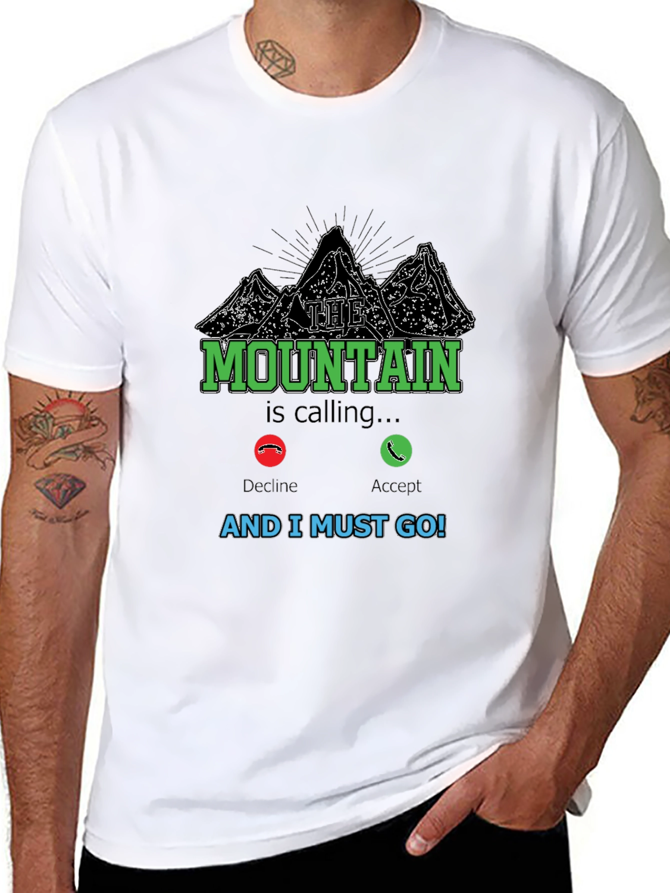 The Mountain is Calling T-Shirt