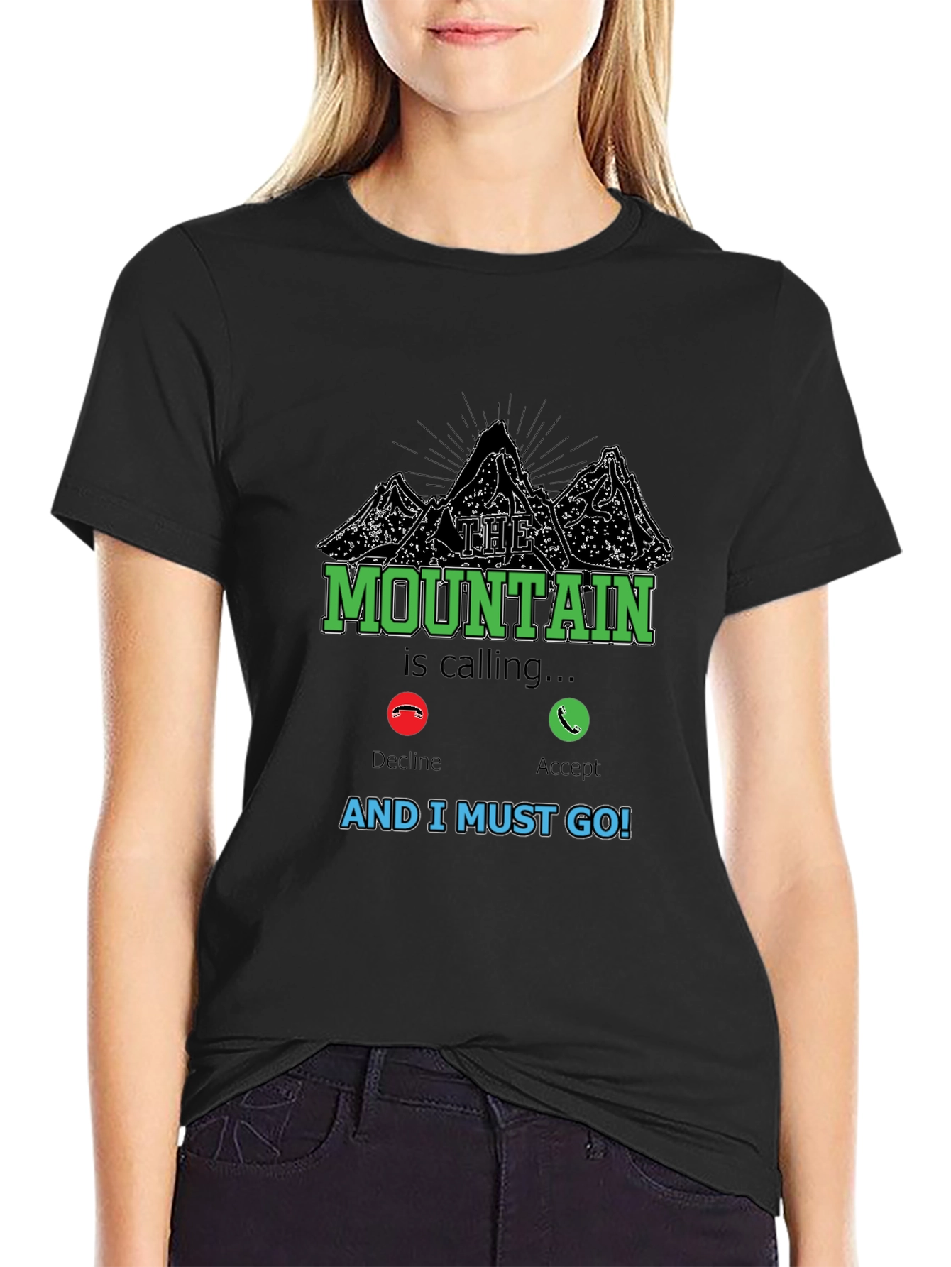 The Mountain is Calling T-Shirt