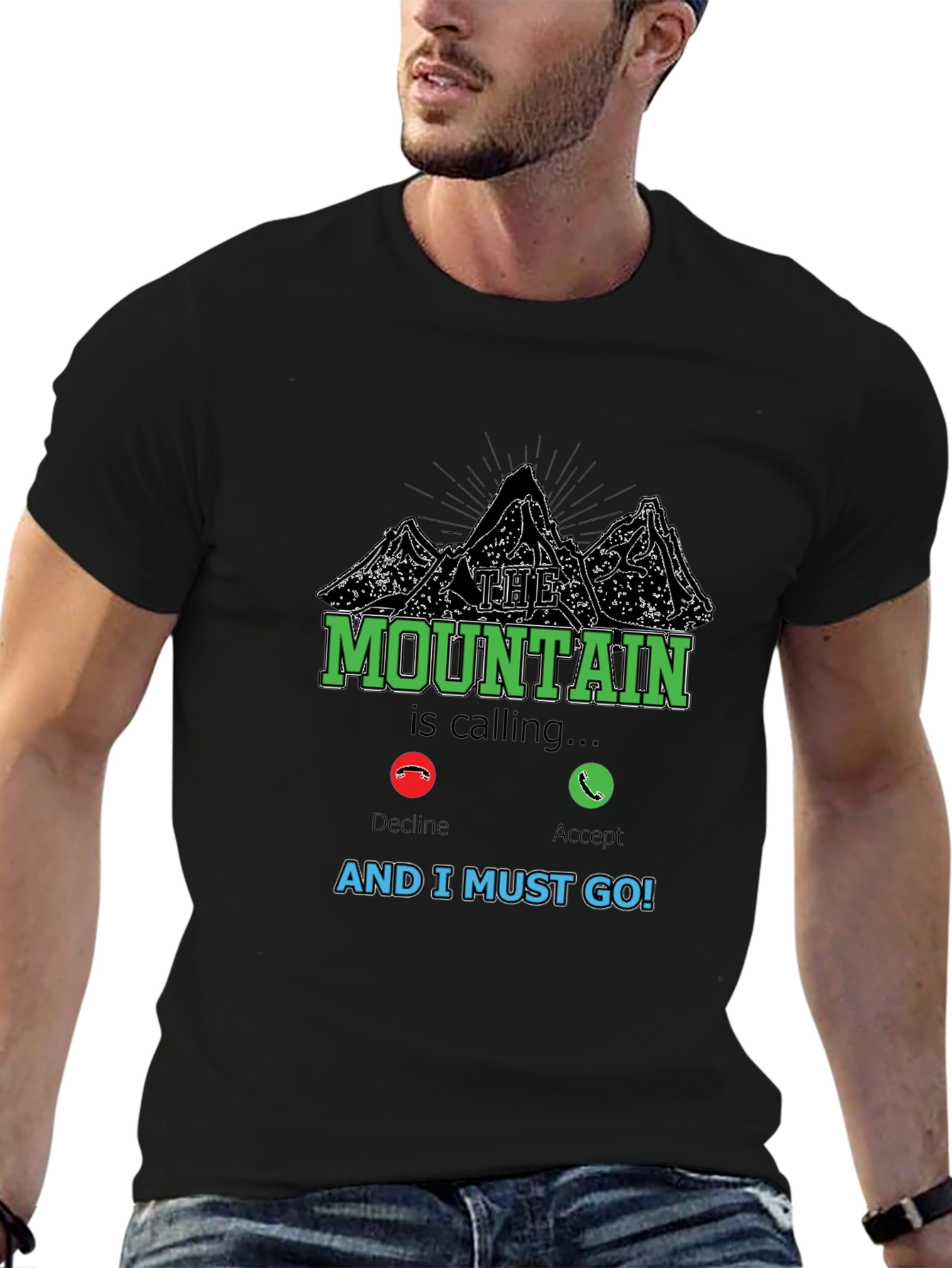 The Mountain is Calling T-Shirt