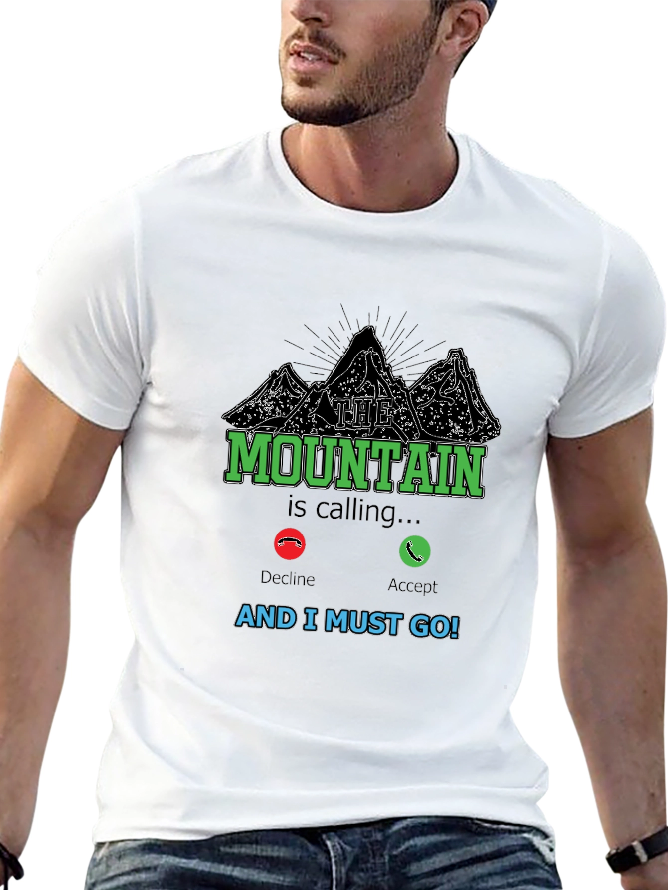 The Mountain is Calling T-Shirt