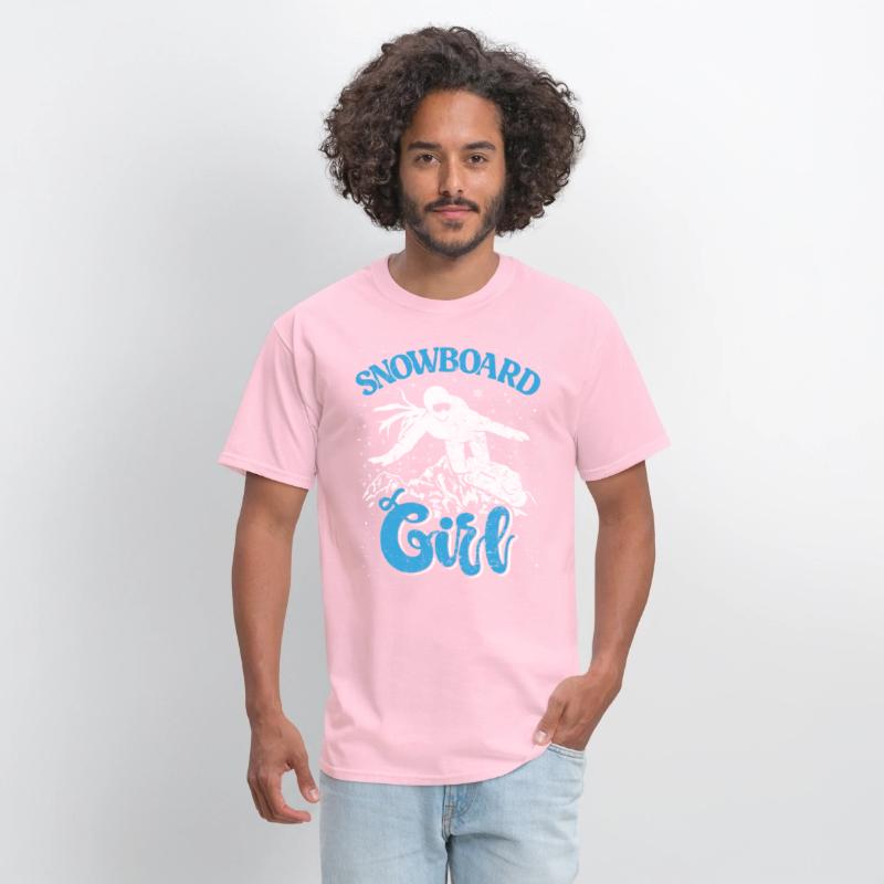 Snowboard Girl Snow Slopes Snowboarder