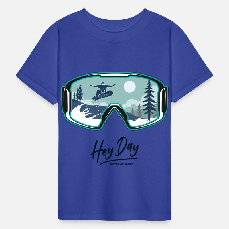 Snowboarding Style logo. By "Hey Day"