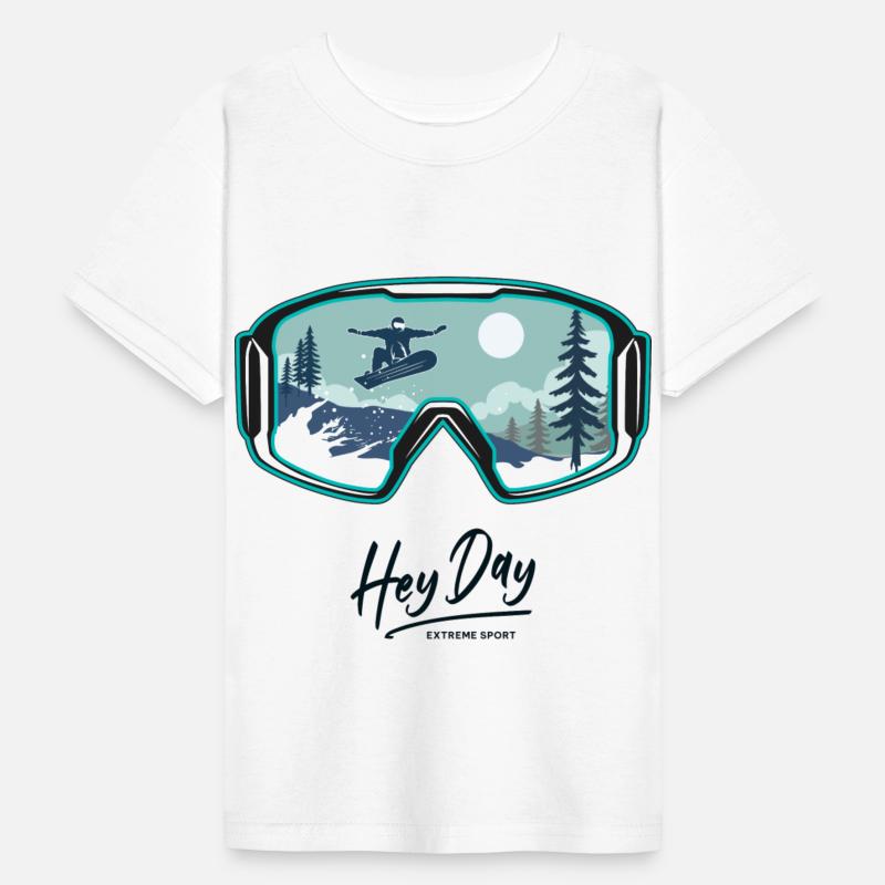 Snowboarding Style logo. By "Hey Day"