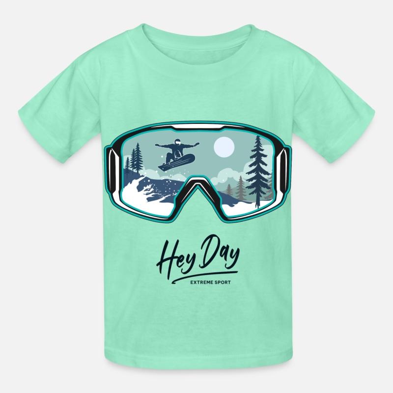 Snowboarding Style logo. By "Hey Day"