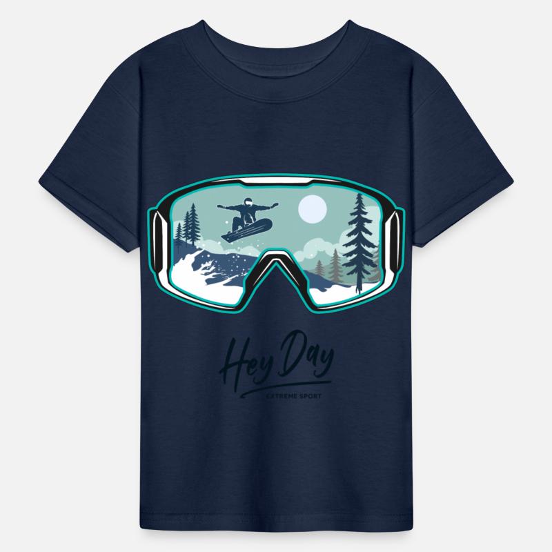 Snowboarding Style logo. By "Hey Day"