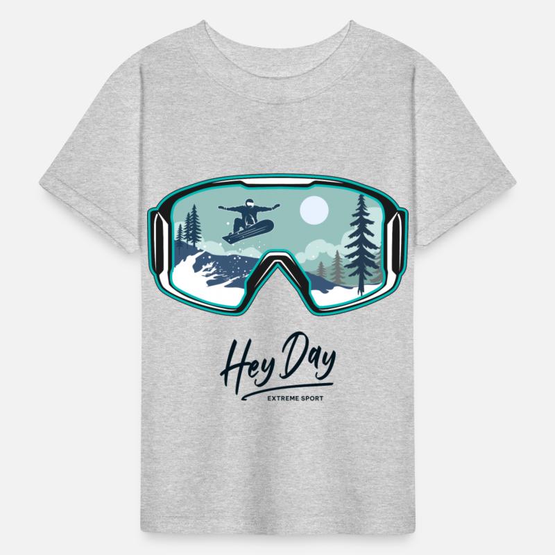 Snowboarding Style logo. By "Hey Day"
