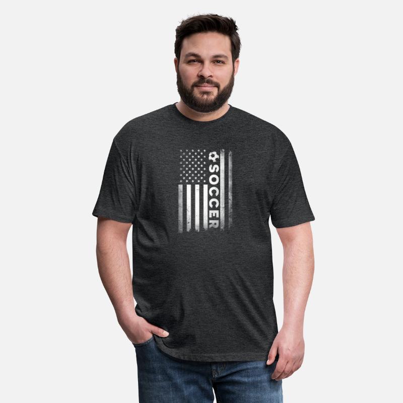 Soccer Player Usa Us American Flag