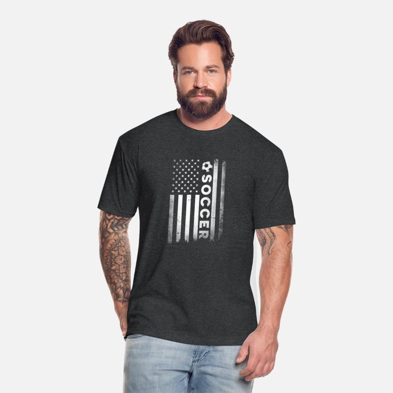 Soccer Player Usa Us American Flag