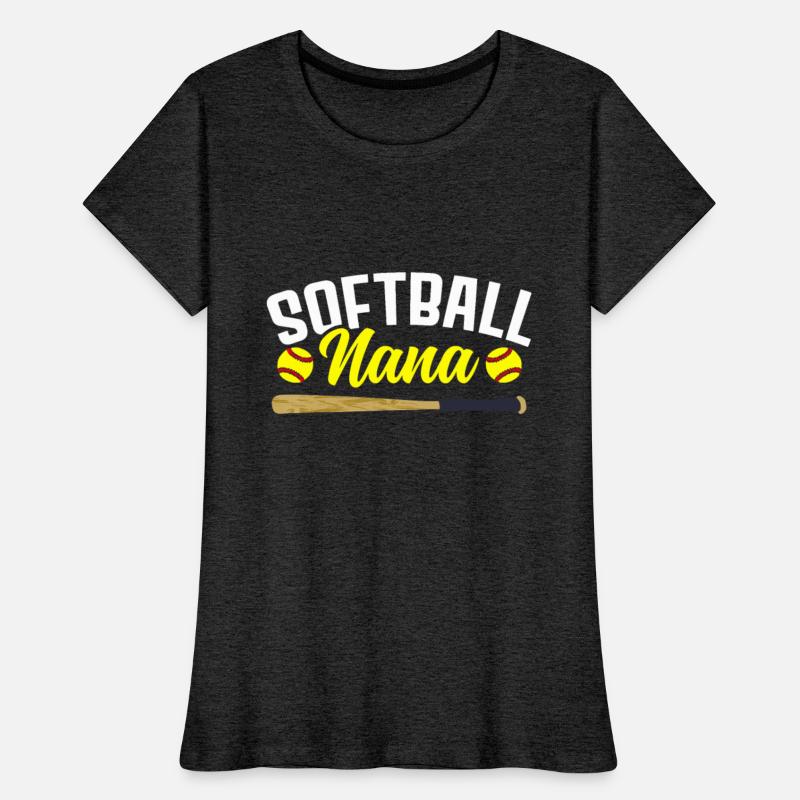 Softball Player Grandma Mothers Day Softball Nana