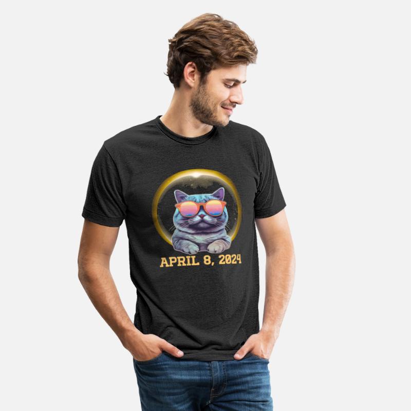Solar Eclipse Shirt 2024 Cat Total Solar Eclipse