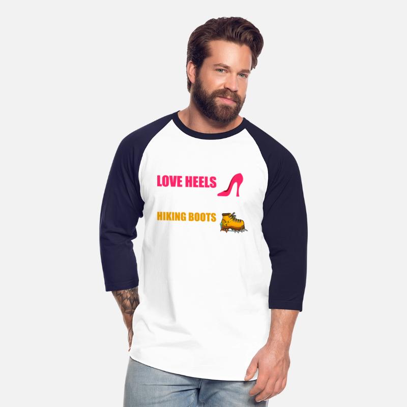 Some girls love heels loves hiking boots t shirt