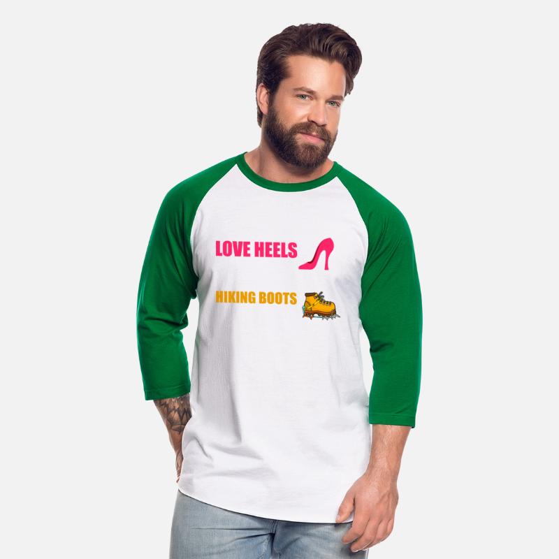 Some girls love heels loves hiking boots t shirt