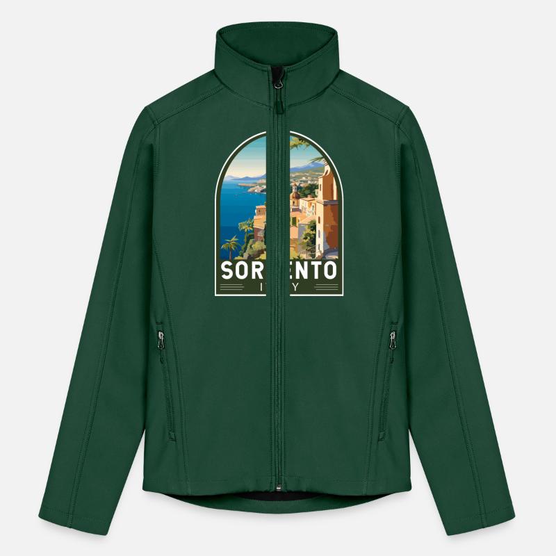 Sorrento Italy Travel Art Emblem