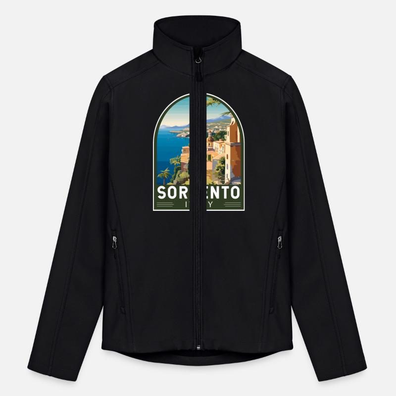 Sorrento Italy Travel Art Emblem