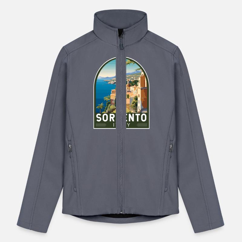Sorrento Italy Travel Art Emblem