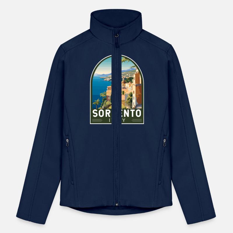 Sorrento Italy Travel Art Emblem