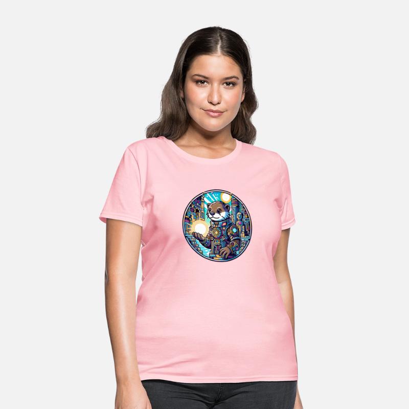Space Explorer Otter Cosmic Adventure