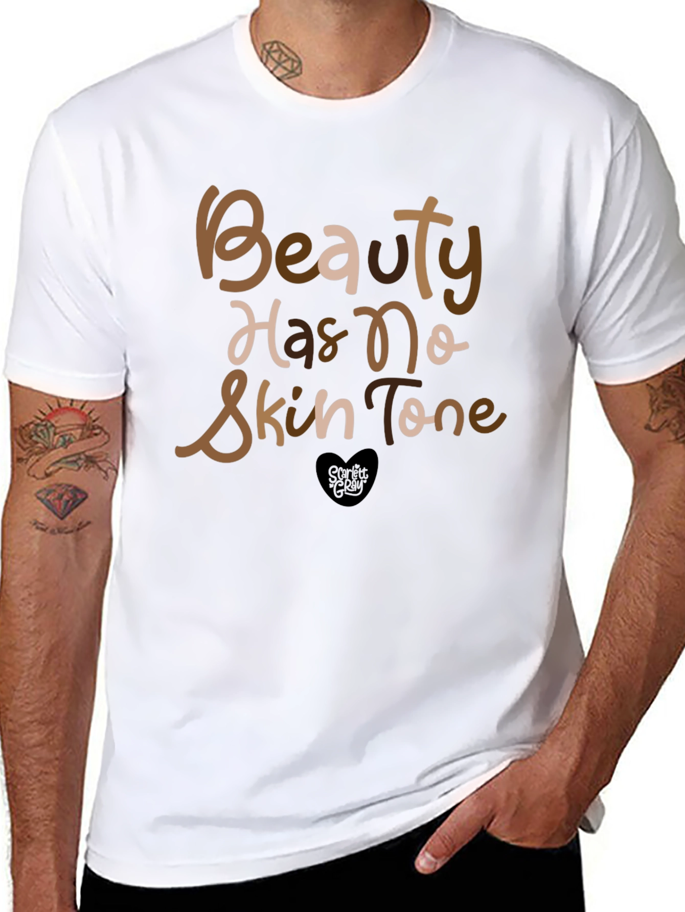 Beauty Has No Skin Tone T-Shirt